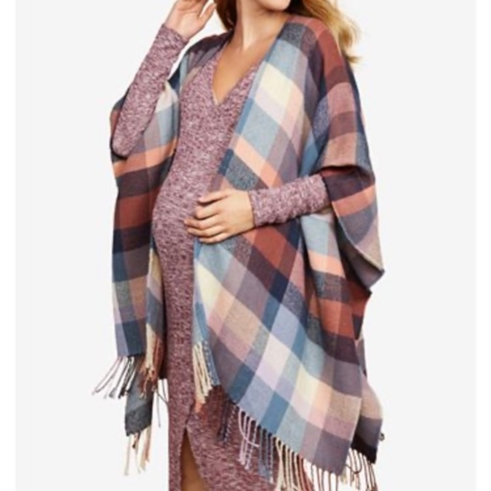 Jessica Simpson Maternity Poncho